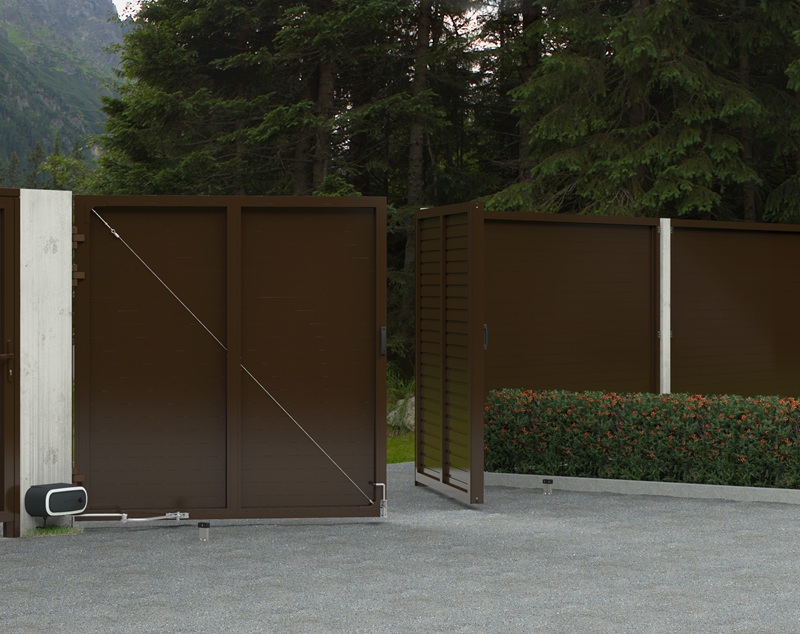 Распашные ворота