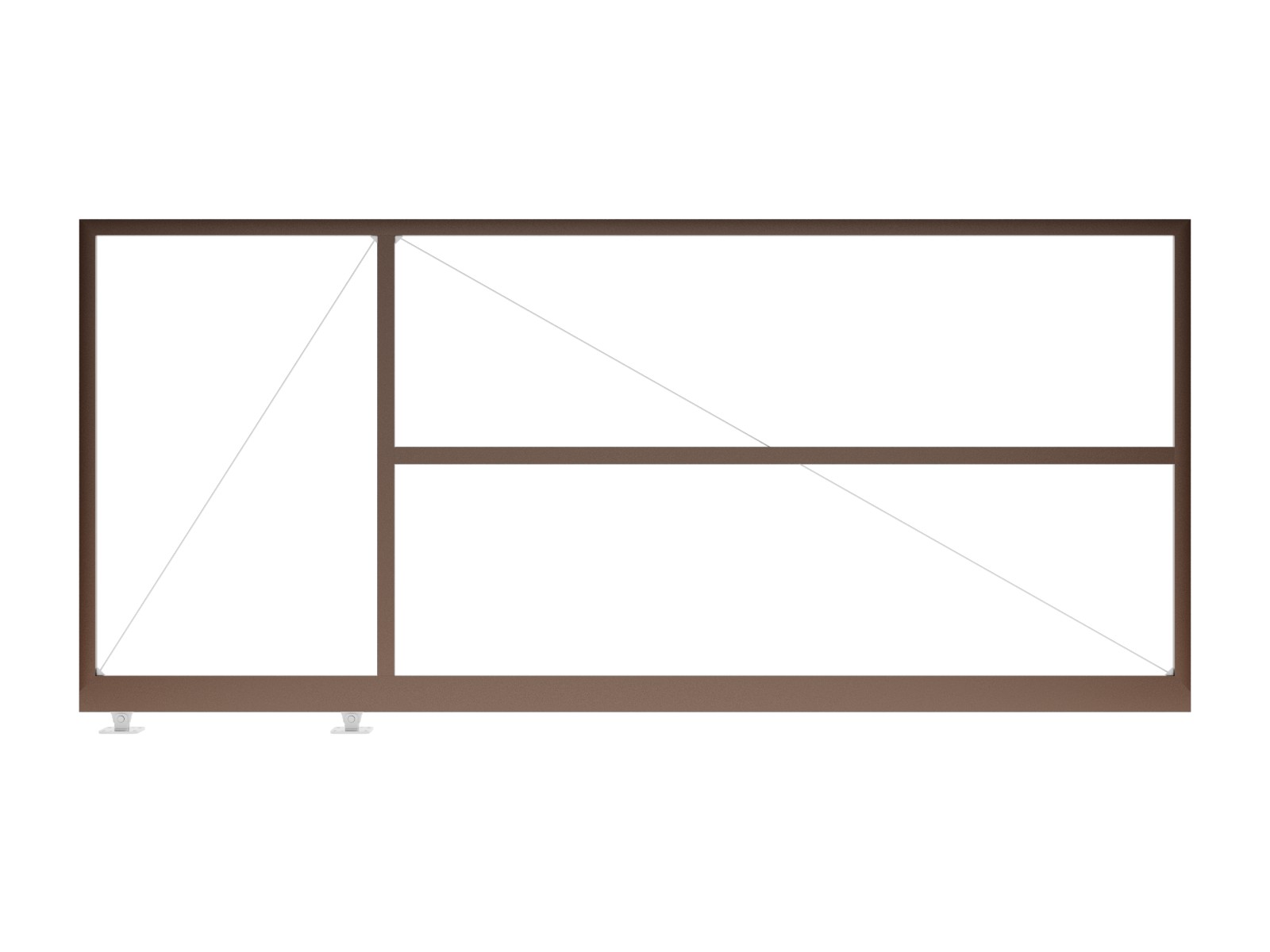 Рама ворот без заполнения